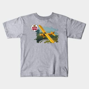 Piper J3 Cub Kids T-Shirt